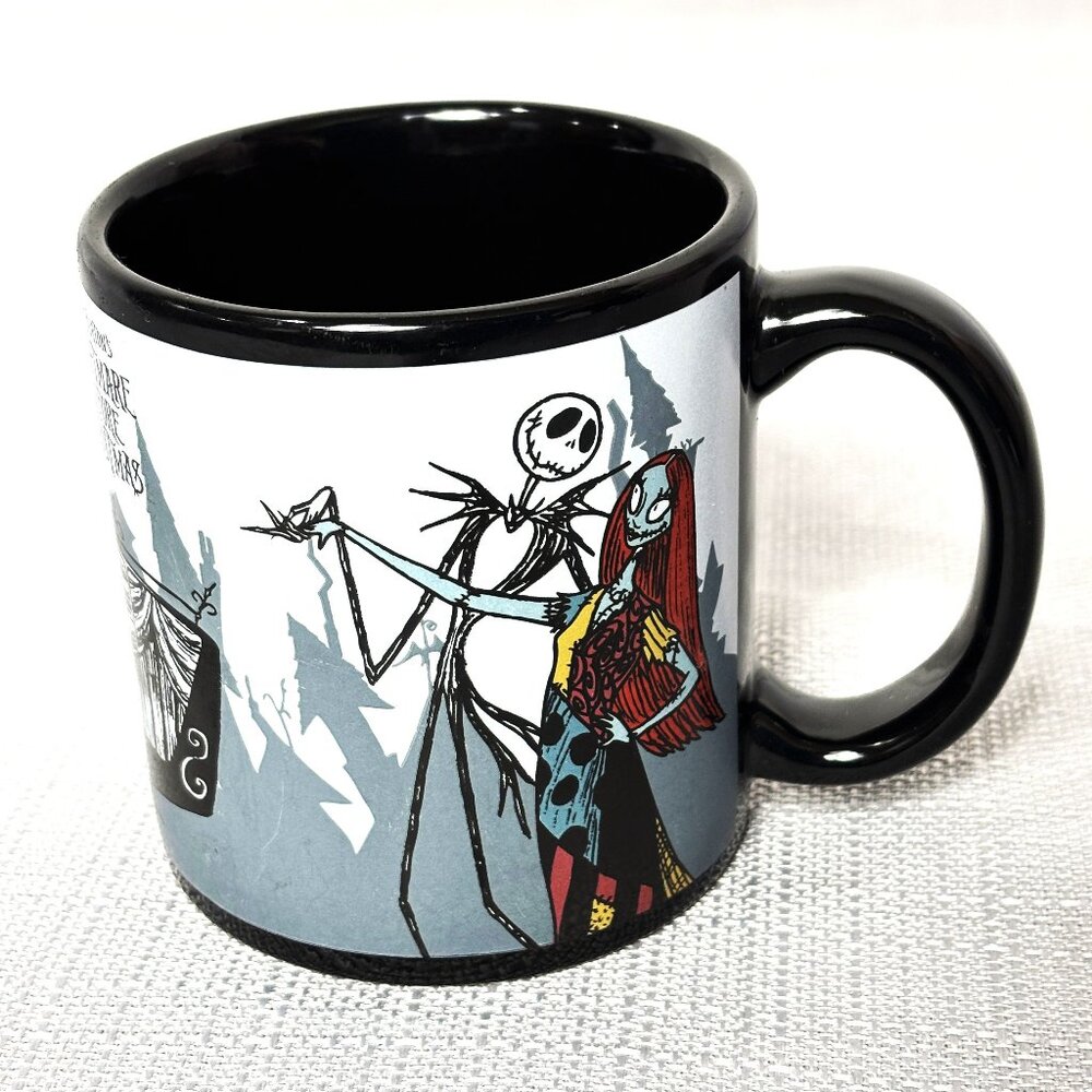Vtg 90’s Applause Disney Tim Burton's Nightmare Before Christmas Tea Coffee Mug